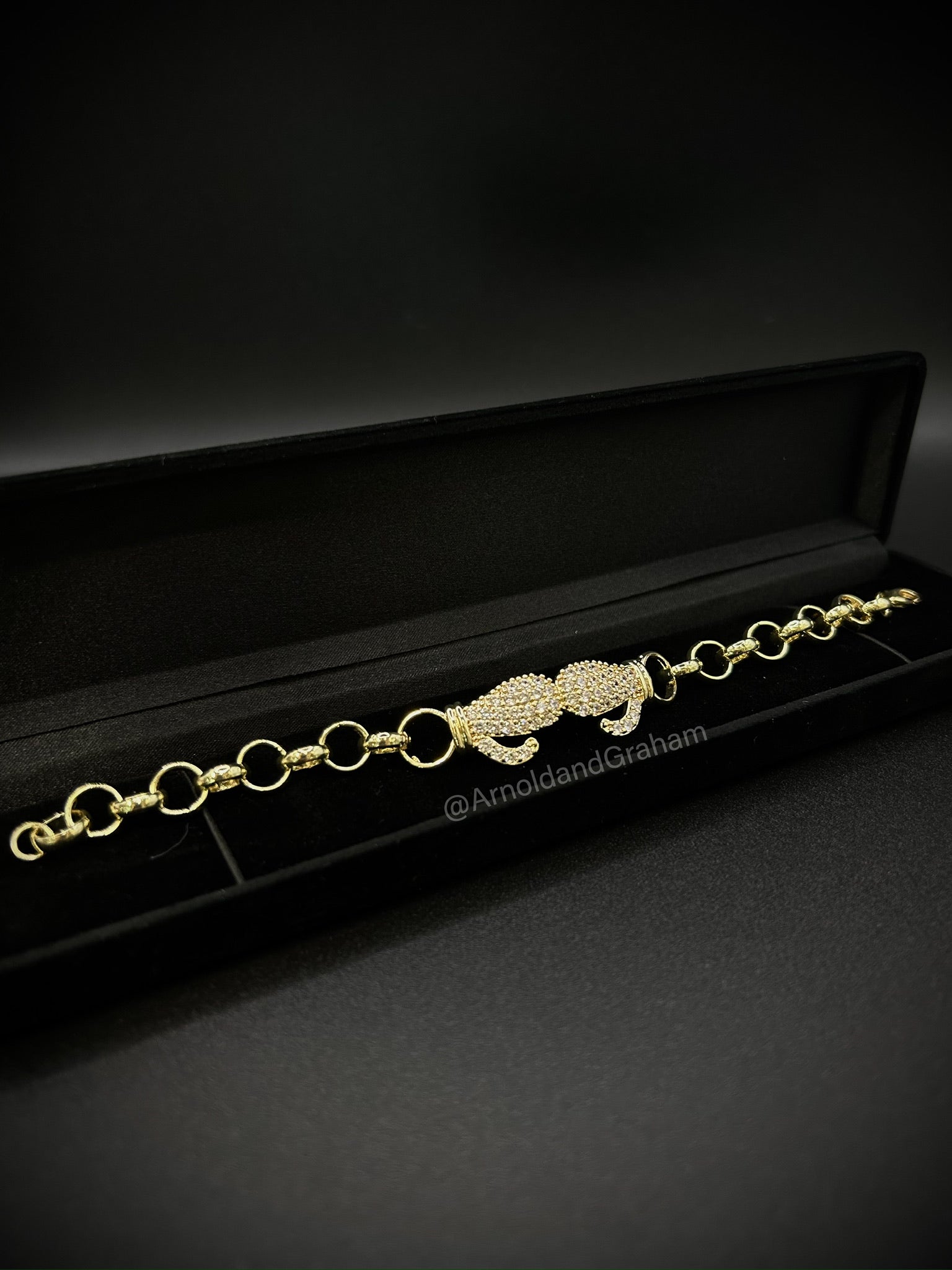 Kids Gold Filled Boxing Glove Belcher Bracelet