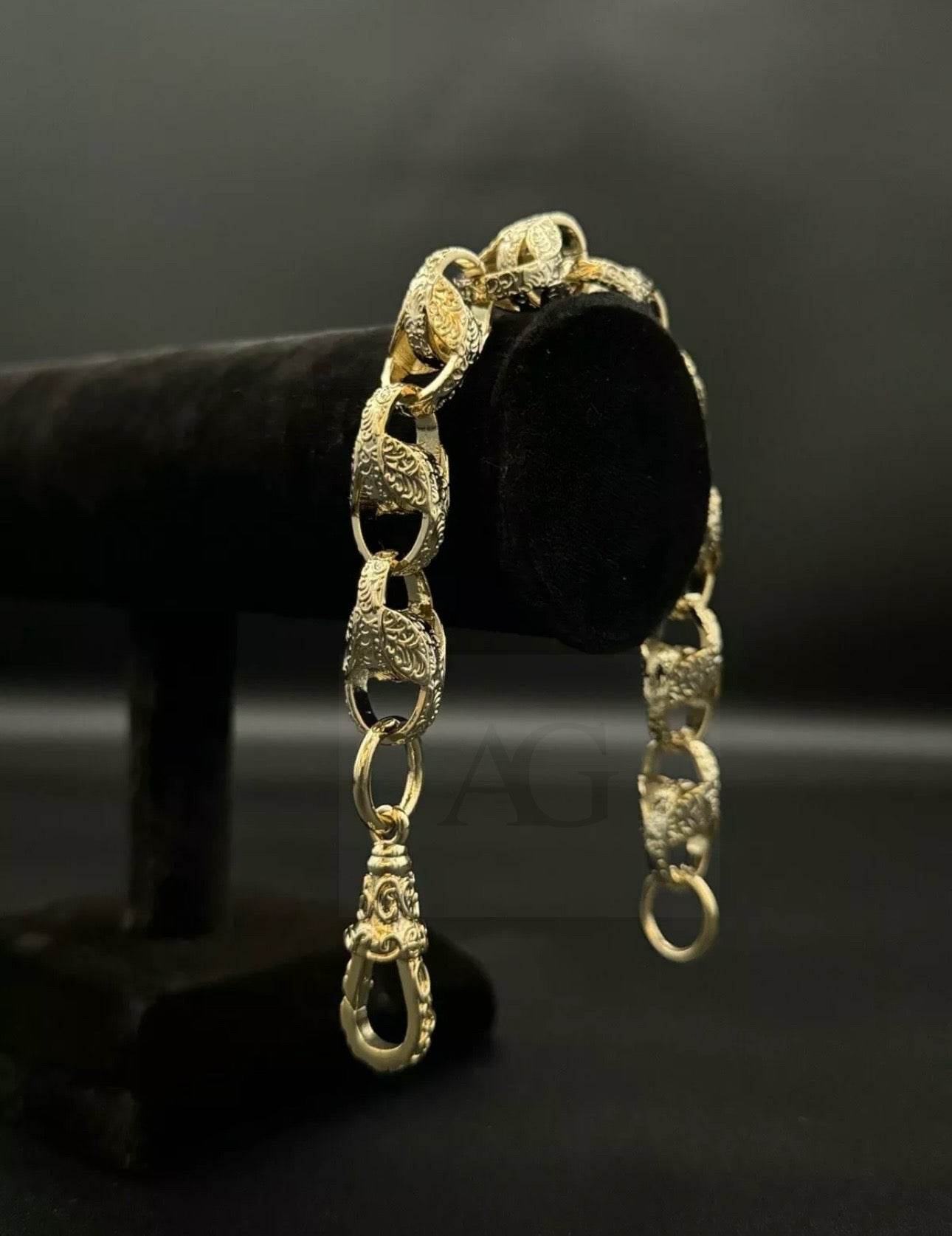 9ct Gold Filled Tulip Bracelet 13mm