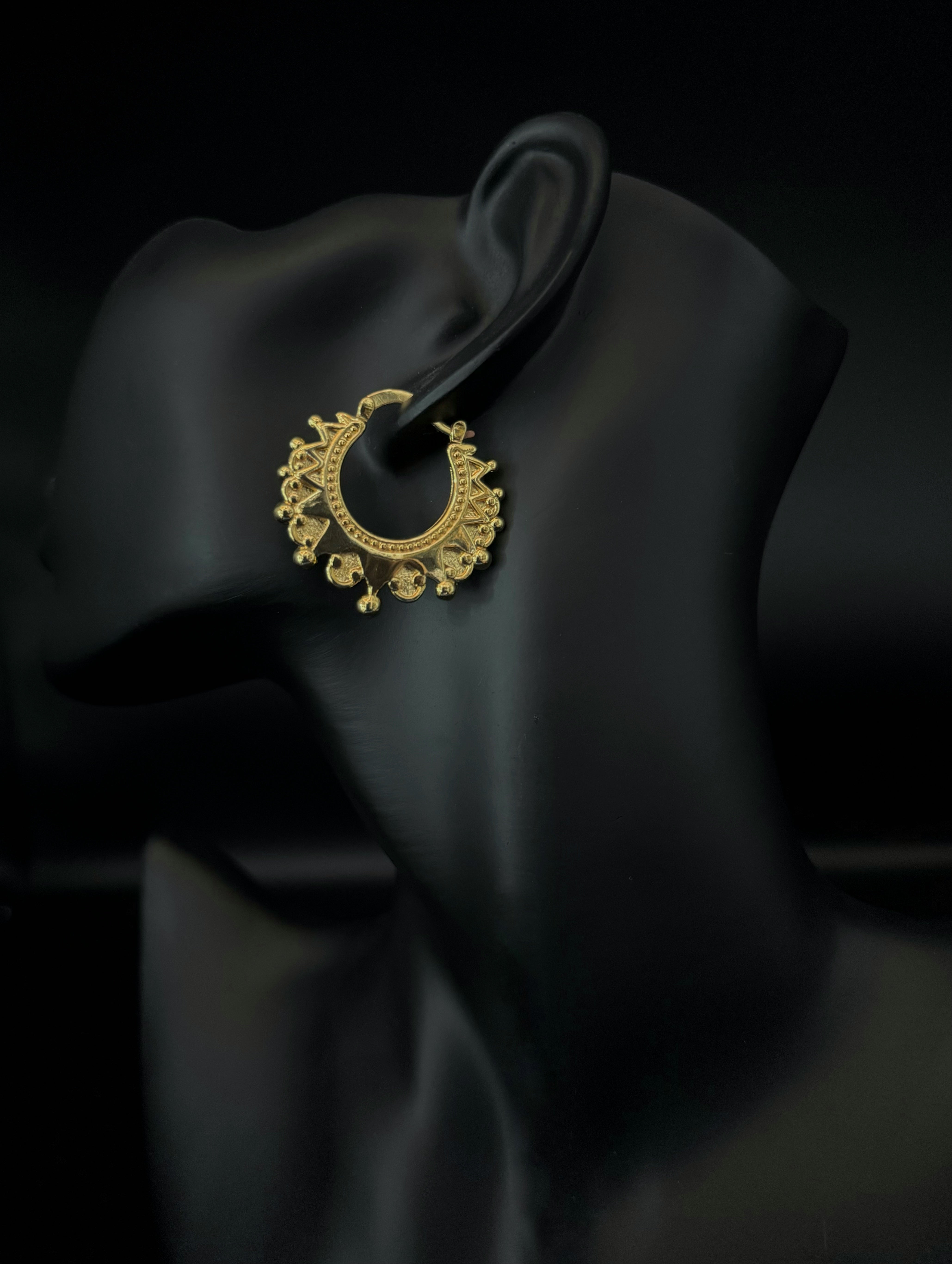 9ct Gold filled Creole Earrings Small