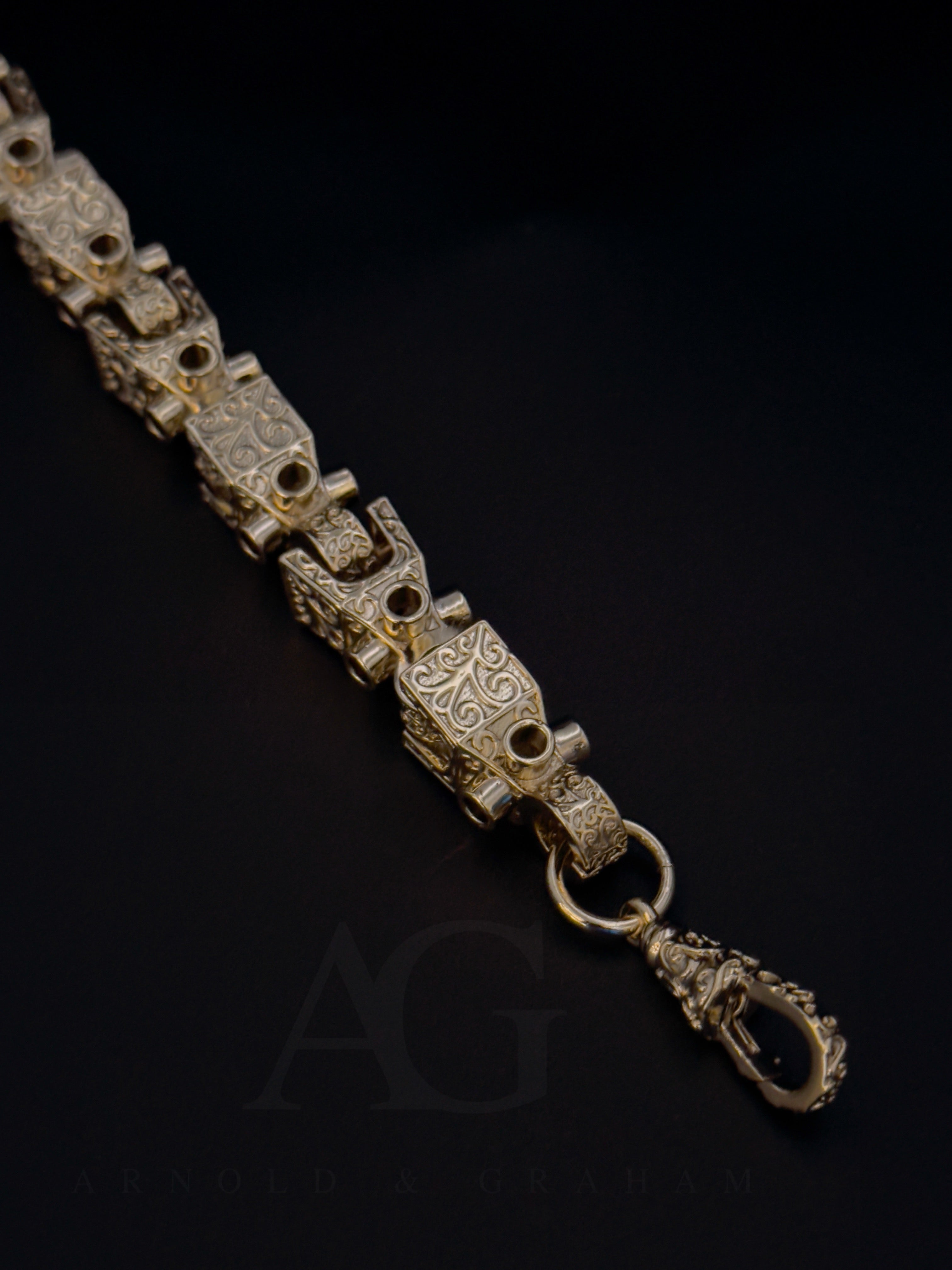 9ct Gold Filled Xl Lego Bracelet 15mm