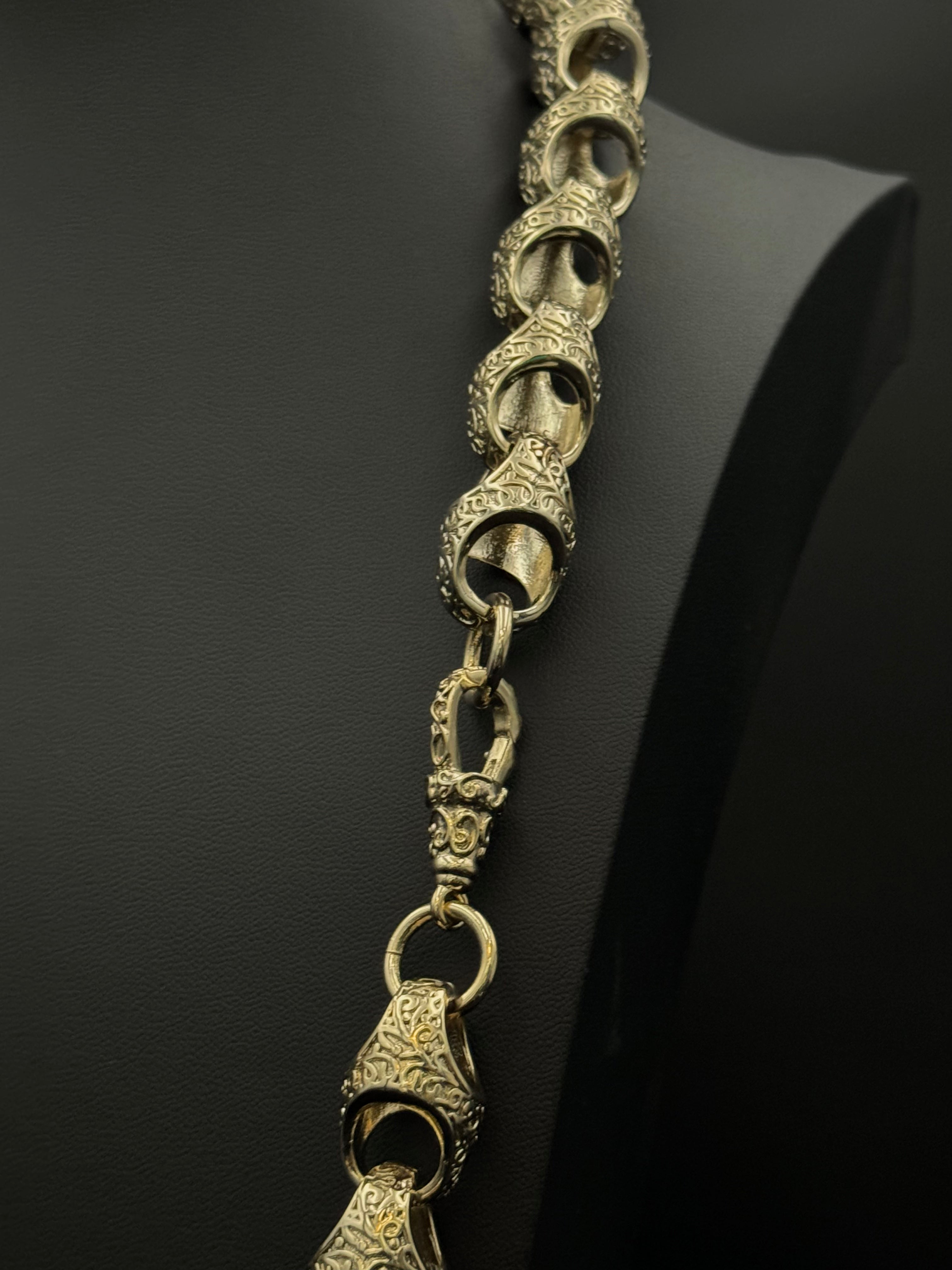 9ct Gold Filled 17mm XL Acorn Chain