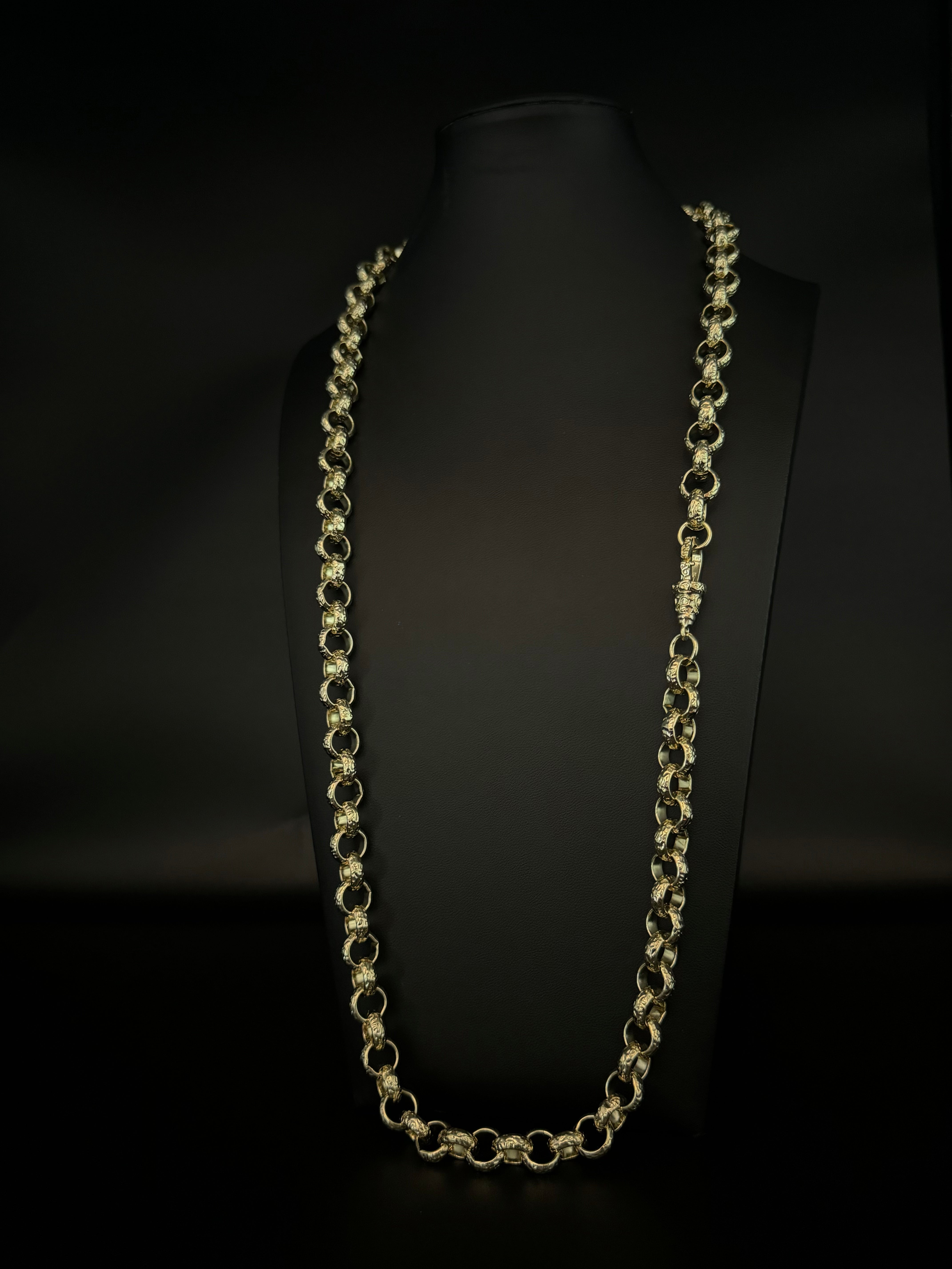 9ct Gold Filled Belcher Patterned Chain 12mm