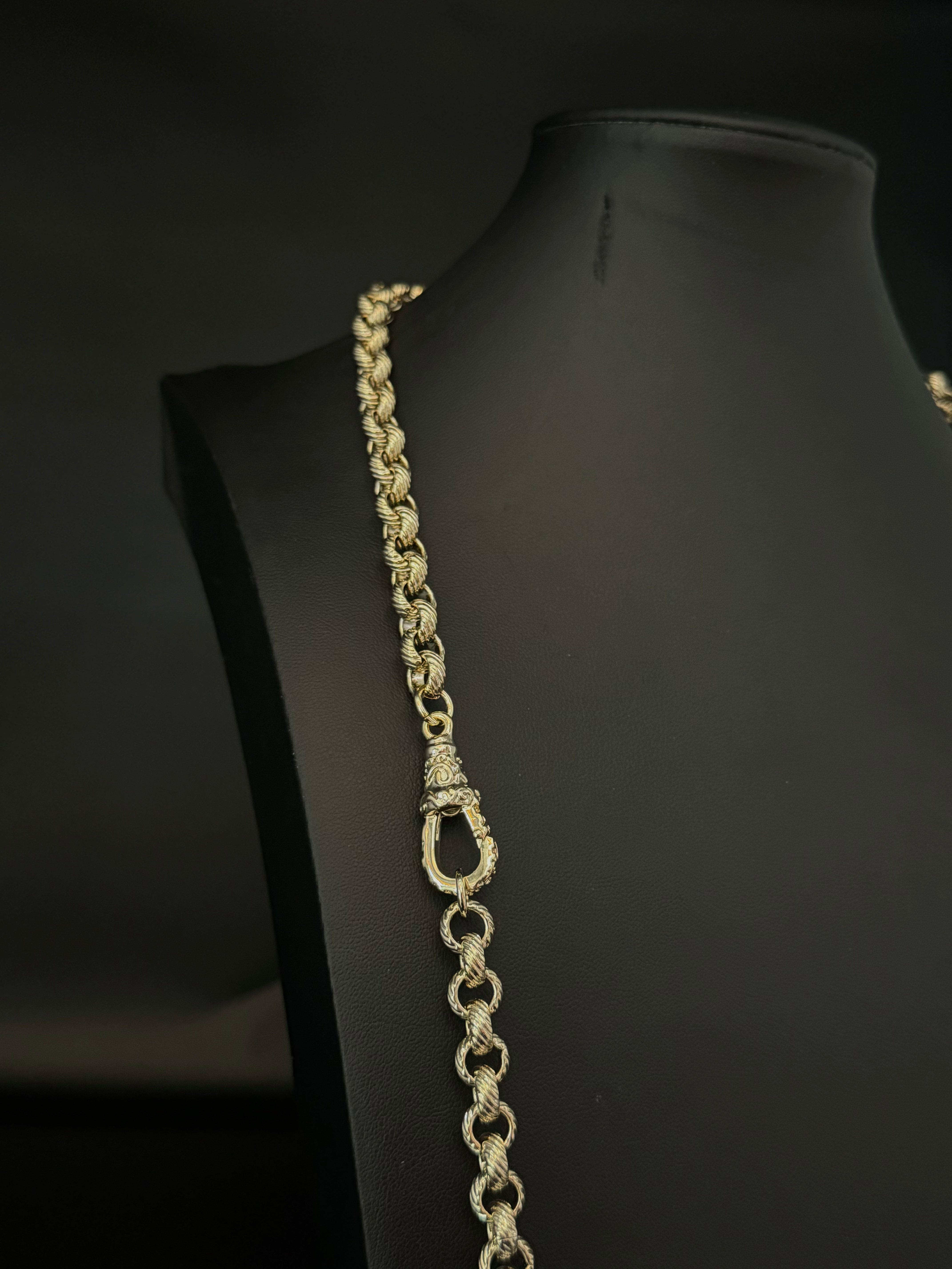 9ct Gold Filled Belcher Chain 8mm