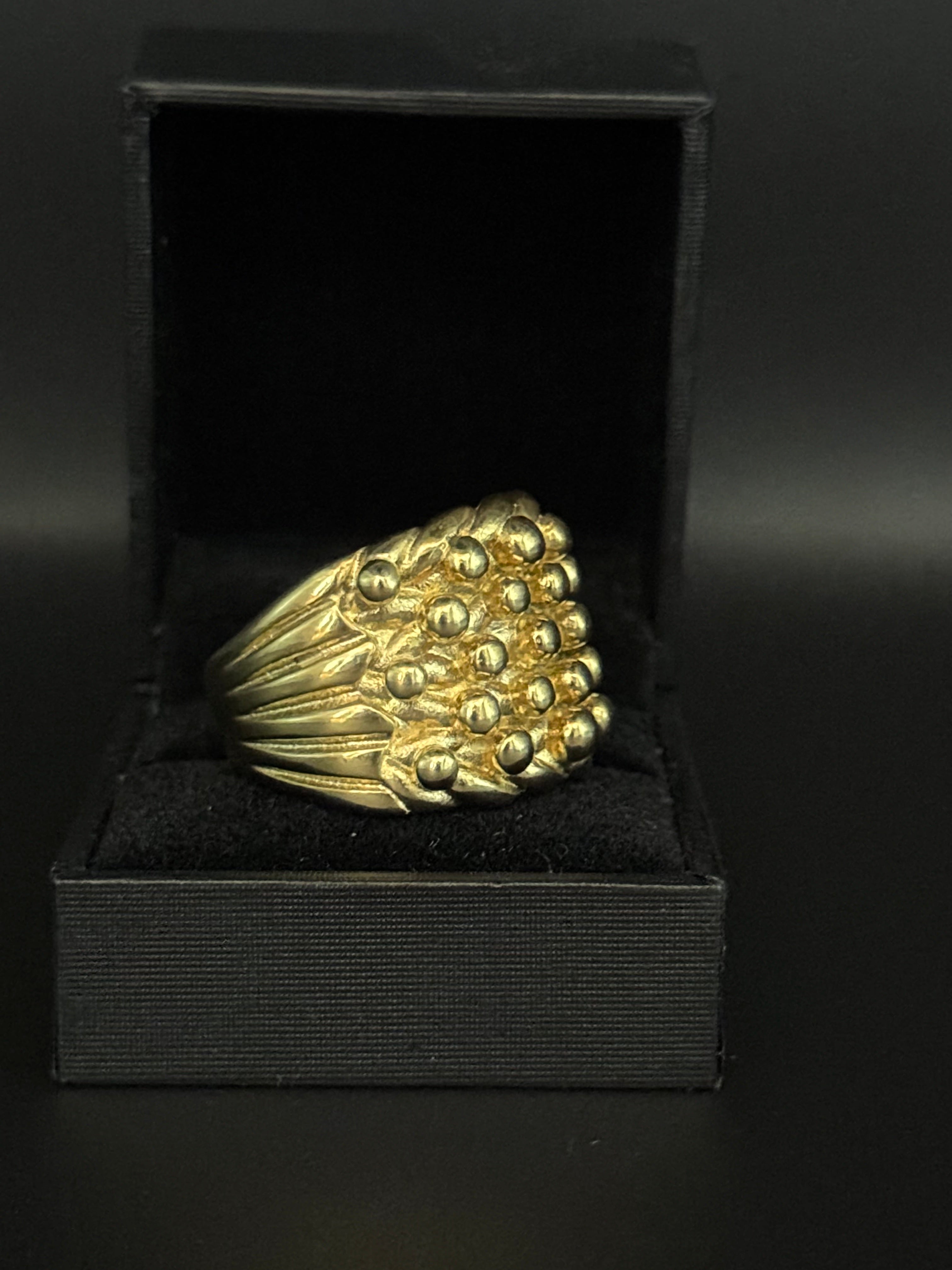 9ct Gold Filled Small 5 Row Keeper Ring