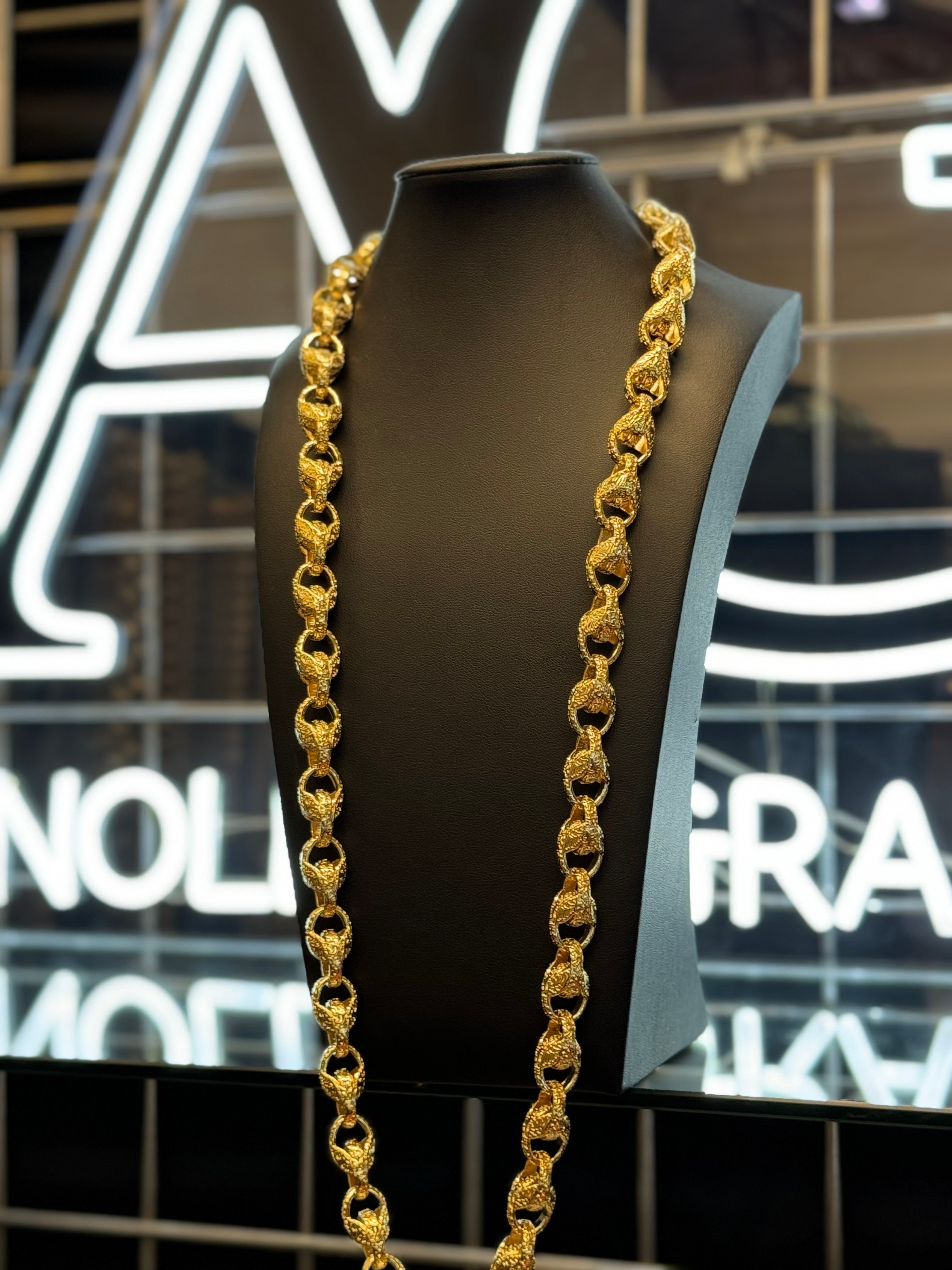 9ct Gold Filled Tulip Chain 13mm (Handcrafted)