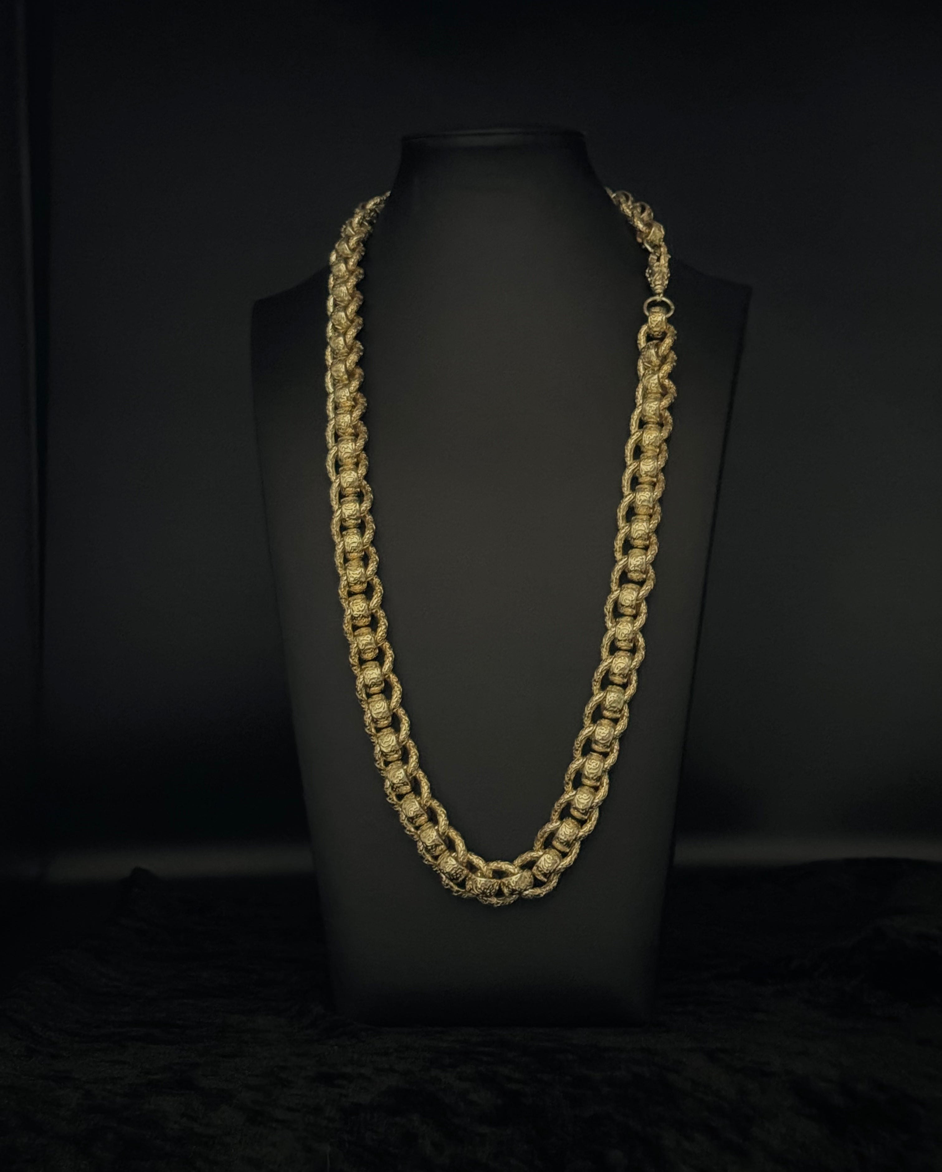 9ct Gold Filled Roller-Ball Chain 15mm