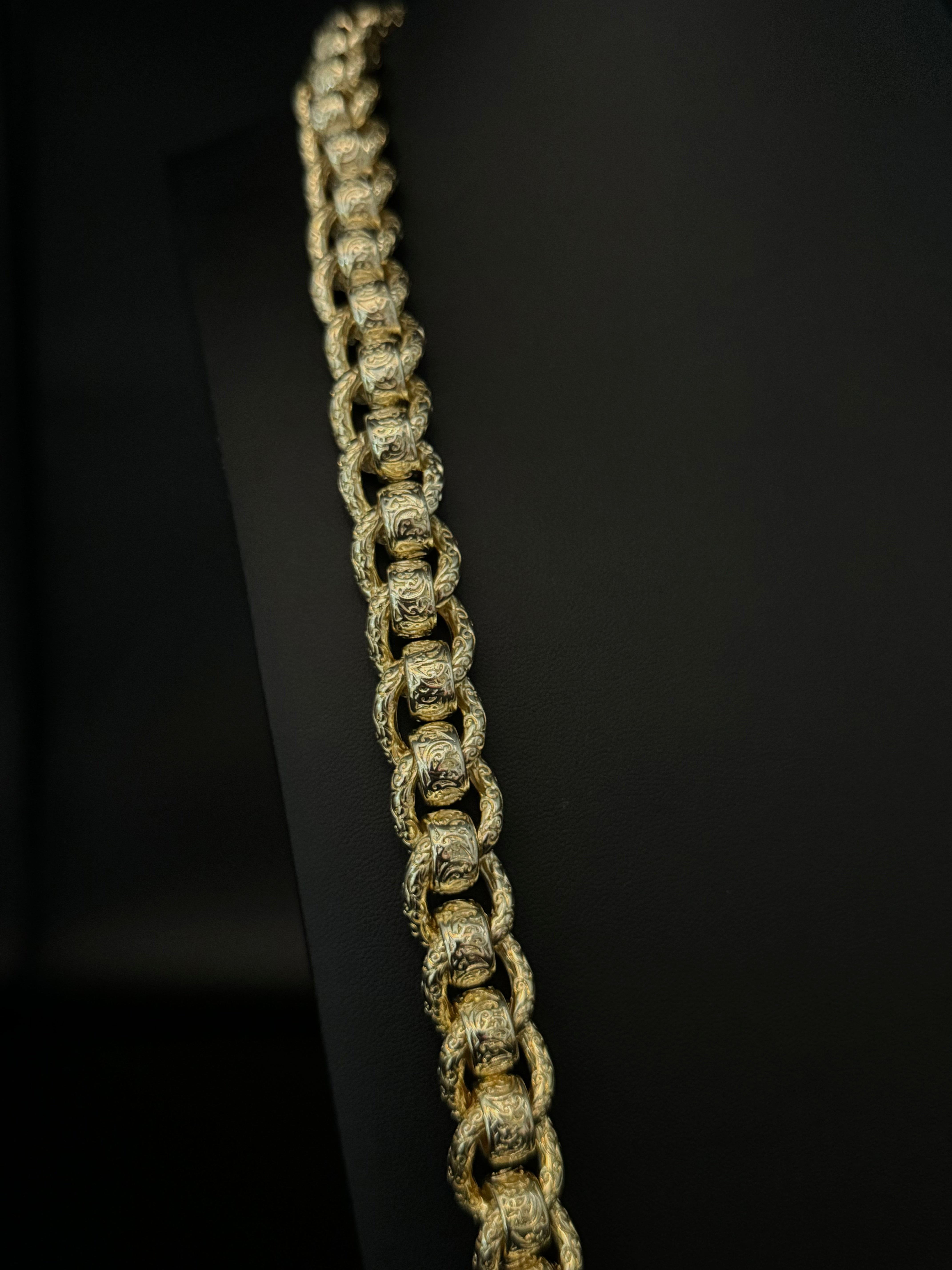 9ct Gold Filled Roller-Ball Chain 15mm