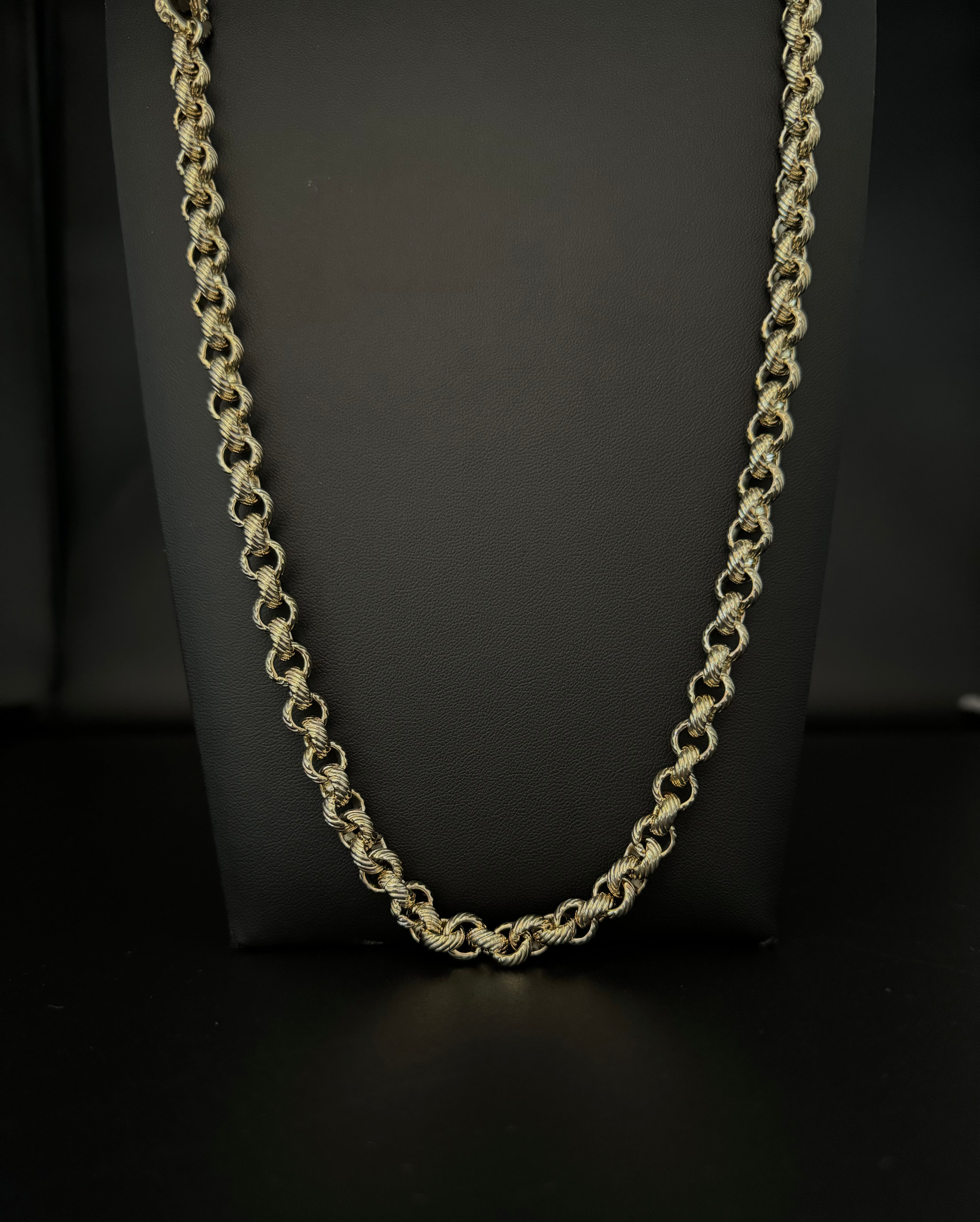 9ct Gold Filled Belcher Chain 8mm