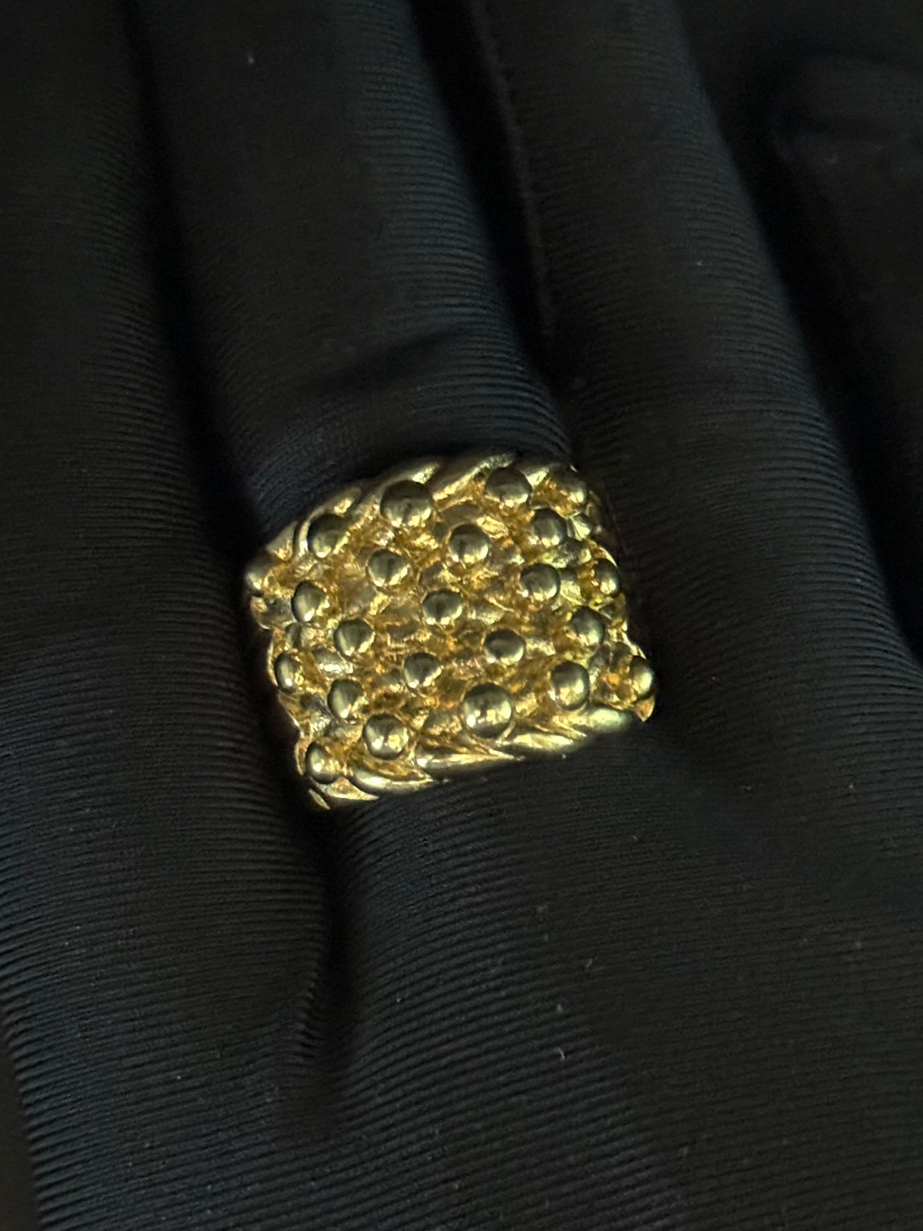 9ct Gold Filled Small 5 Row Keeper Ring